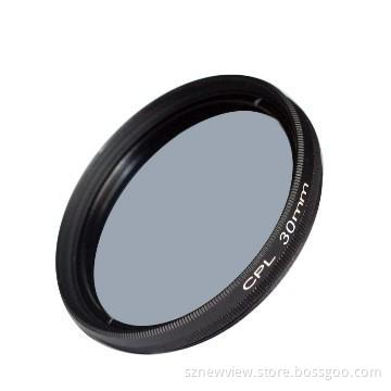 CPL Camera Filter 30mm polarized lens/polarizer/CCTV/polariscope